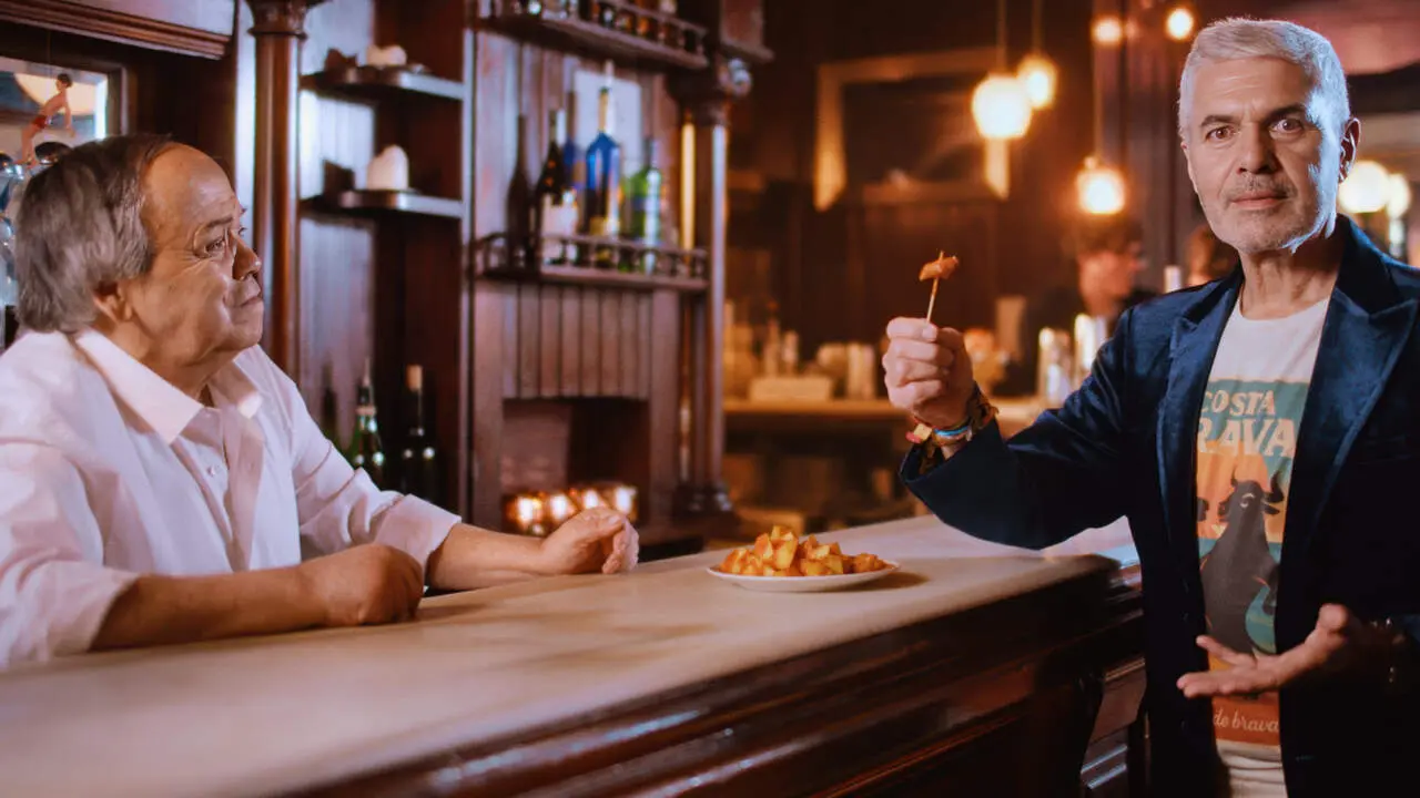 Anuncio de Cañita Brava con Agustín Bravo.