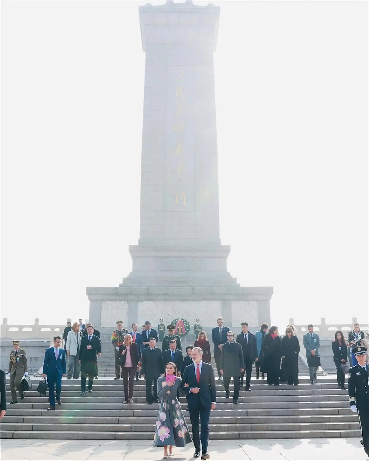 Felipe y Letizia en China