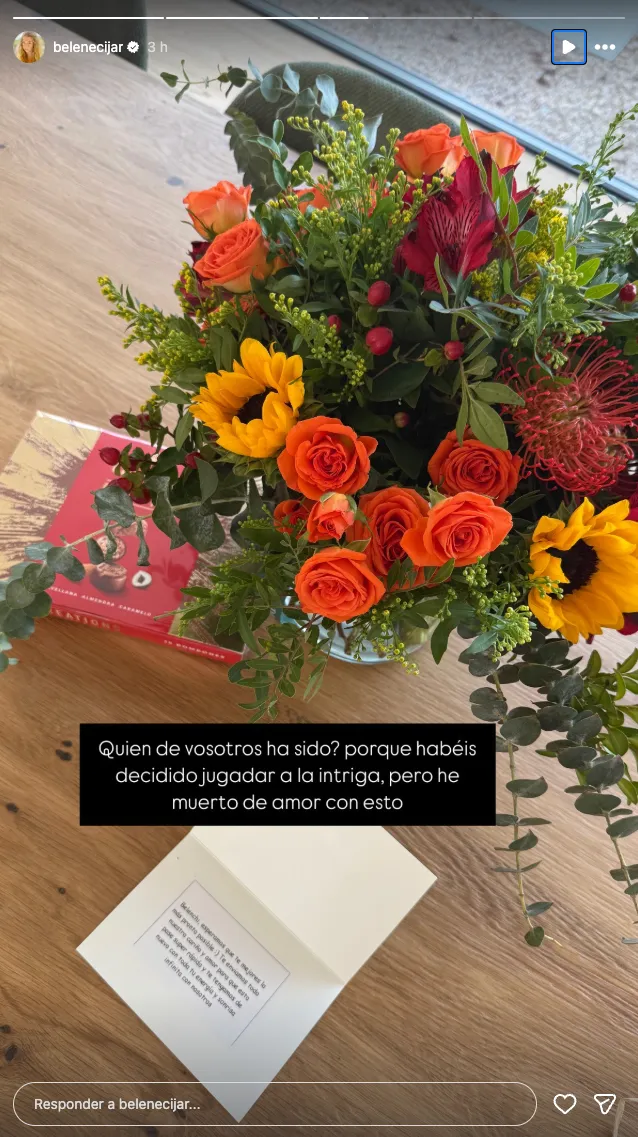 Story de Belén Écija después de contar que ha estado ingresada en el hospital