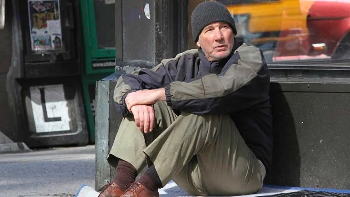 Richard Gere en la calle