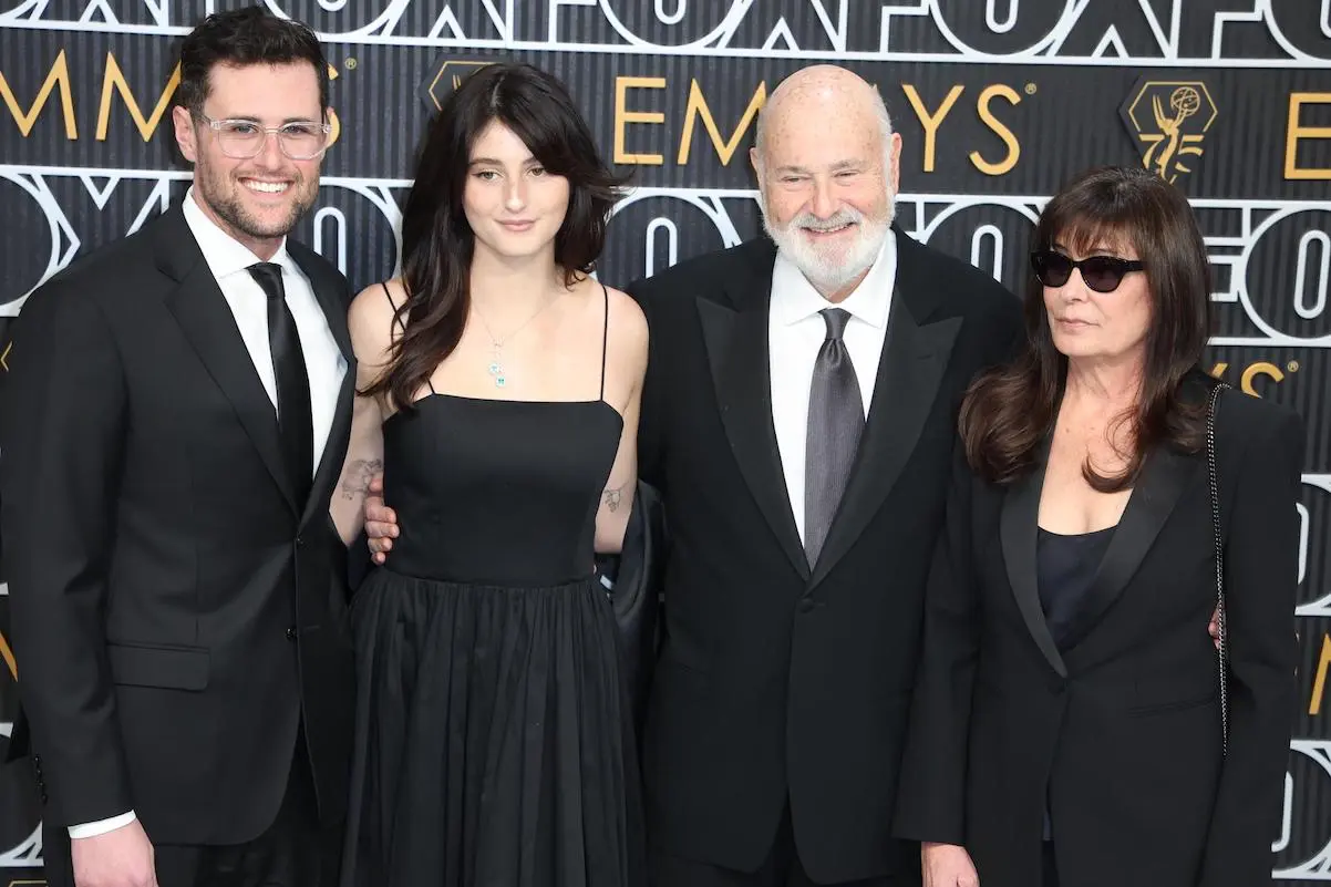 Jake Reiner, Romy Reiner, Rob Reiner y Michele Reiner.