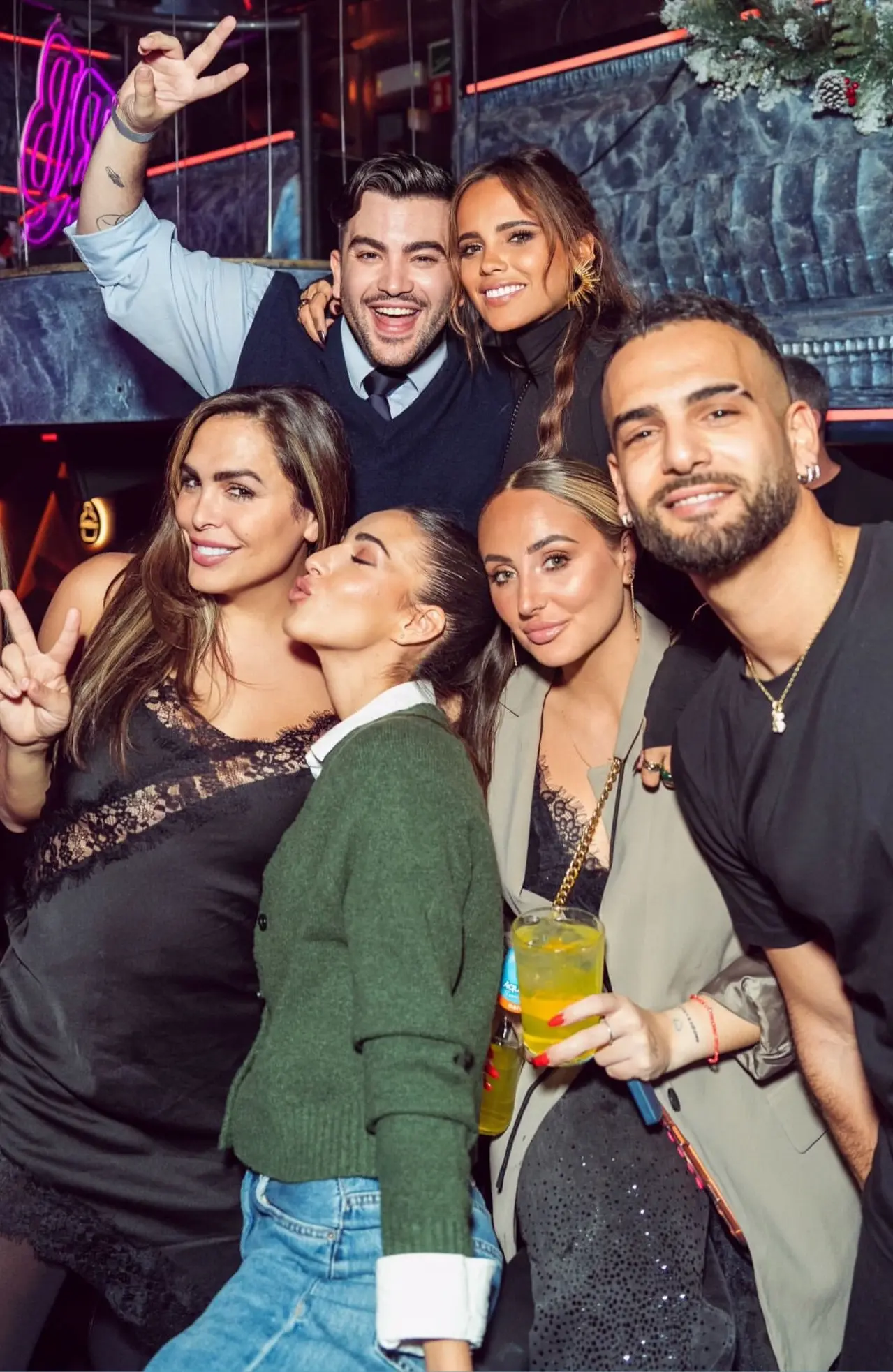 Gloria Camila y Manuel Cortés.