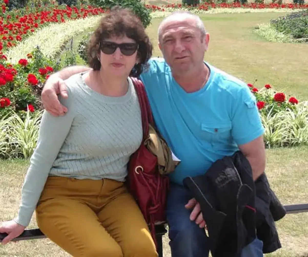 Boris y Sofía Gurman,la pareja que se enfrentó a uno de los atacantes armados y acabó asesinada por él.