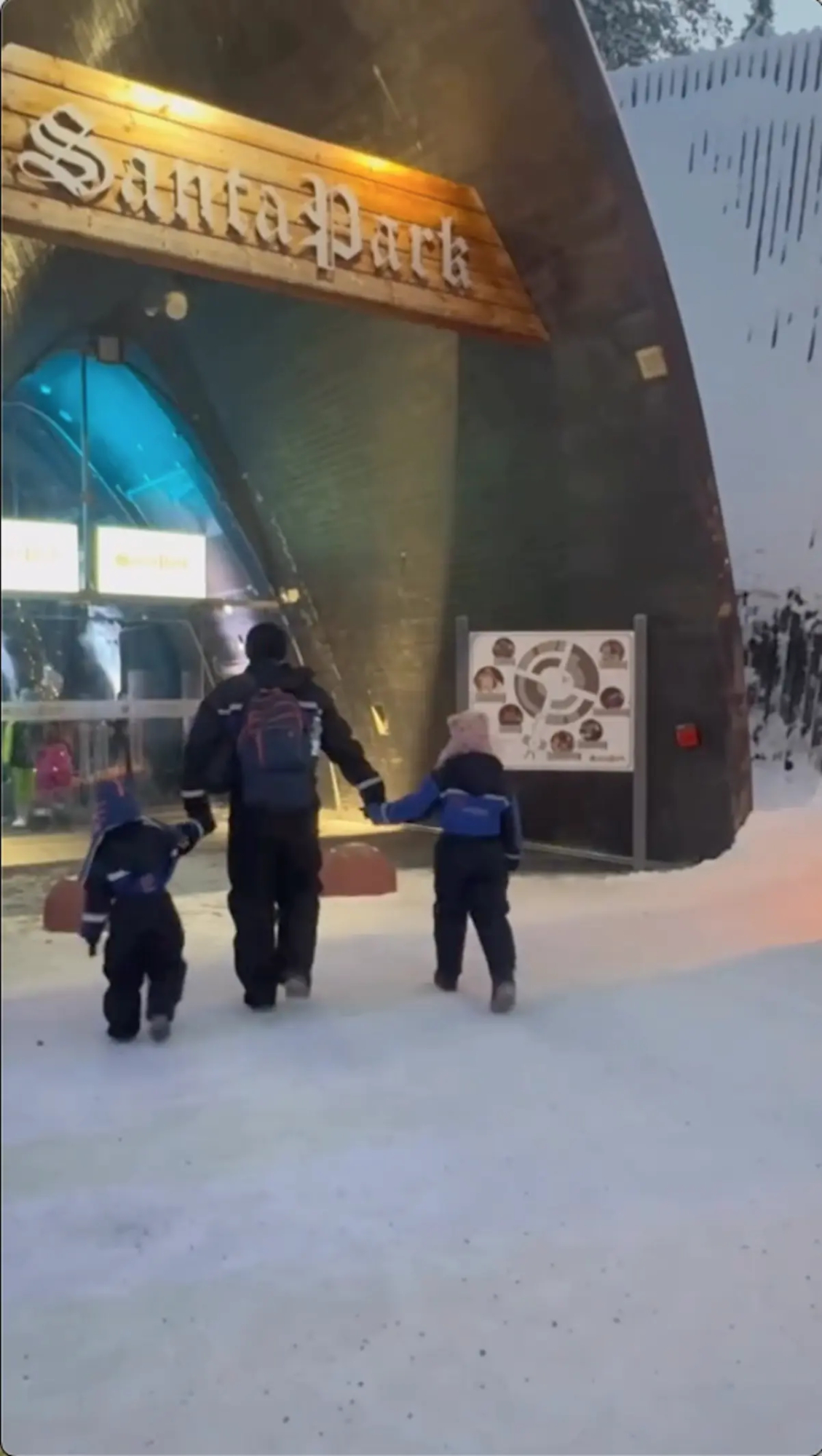 Roberto Leal y familia Viaje a Laponia