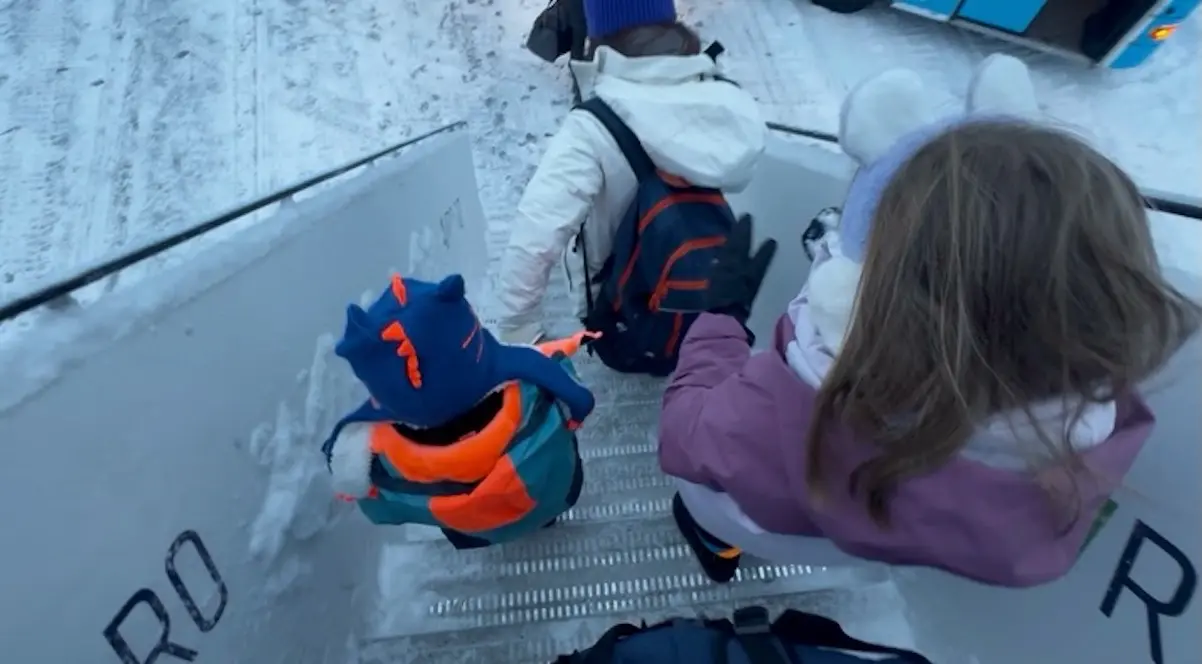 Roberto Leal y familia Viaje a Laponia