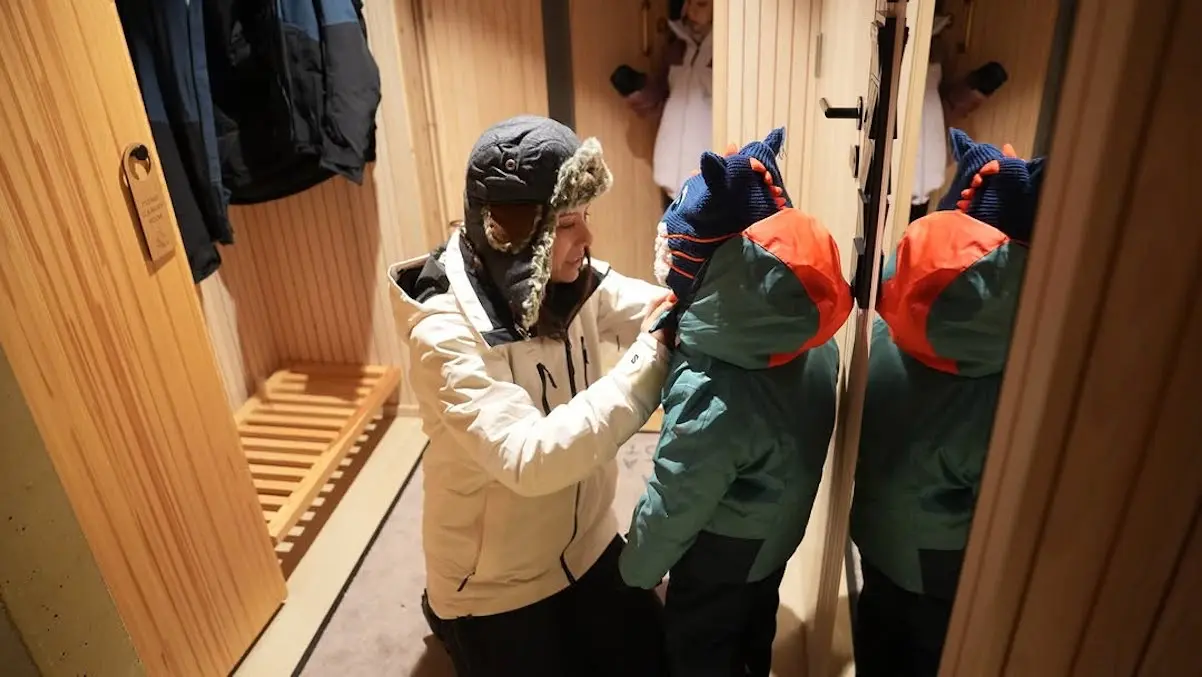 Roberto Leal y familia Viaje a Laponia