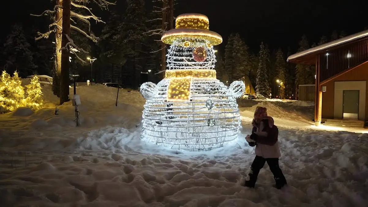 Roberto Leal y familia Viaje a Laponia