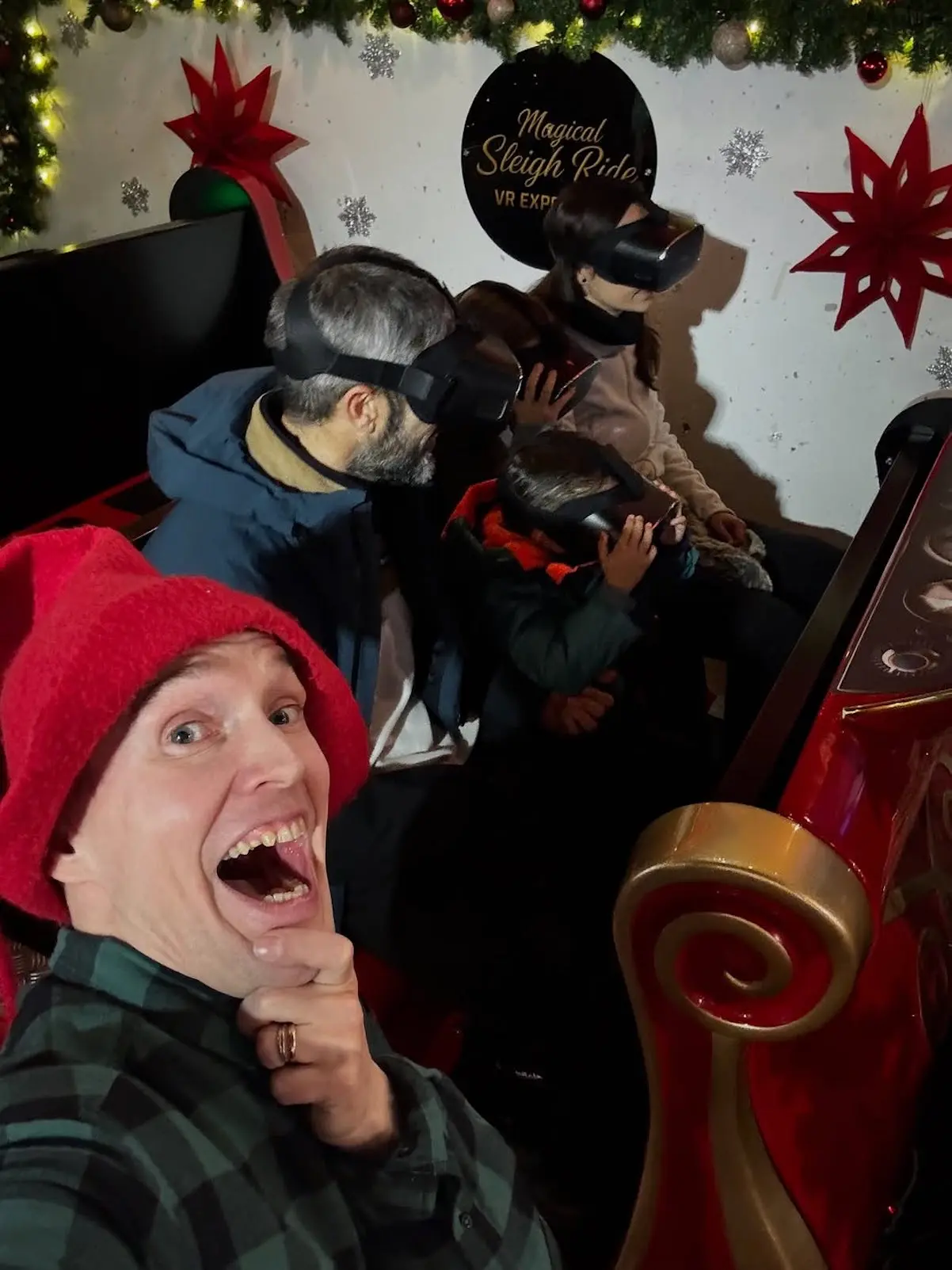 Roberto Leal y familia Viaje a Laponia