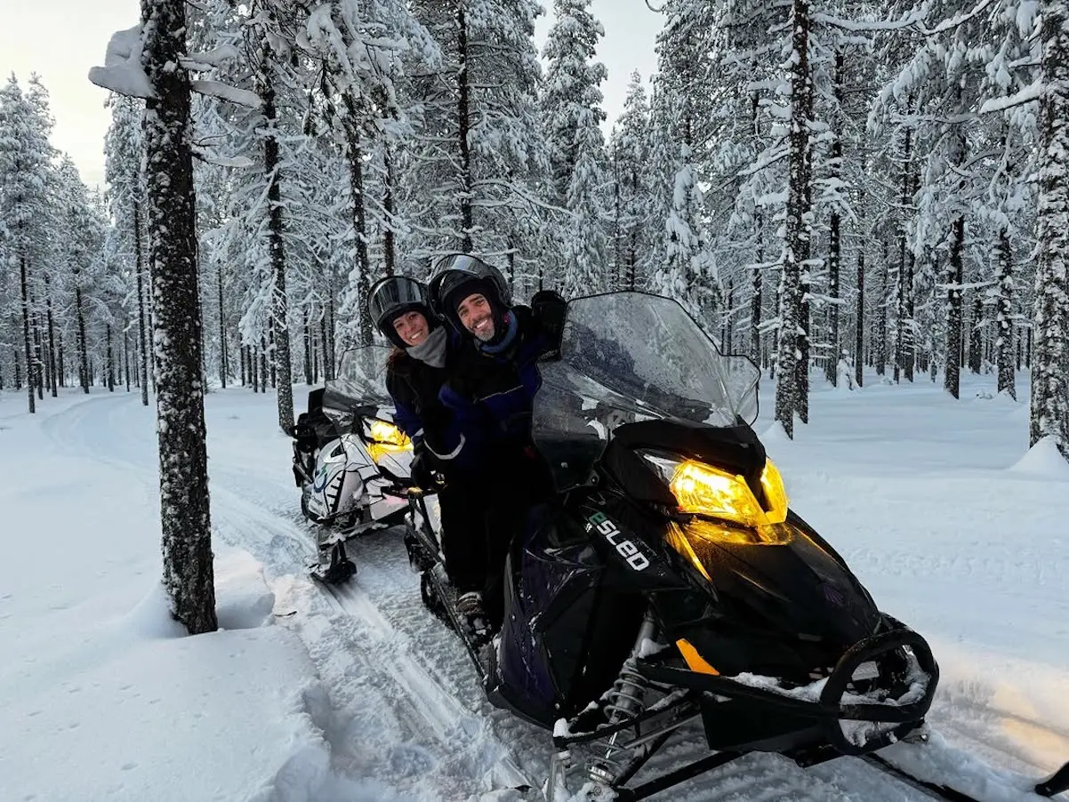 Roberto Leal y familia Viaje a Laponia