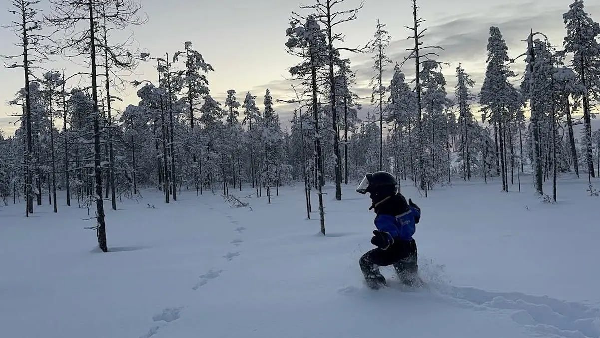 Roberto Leal y familia Viaje a Laponia