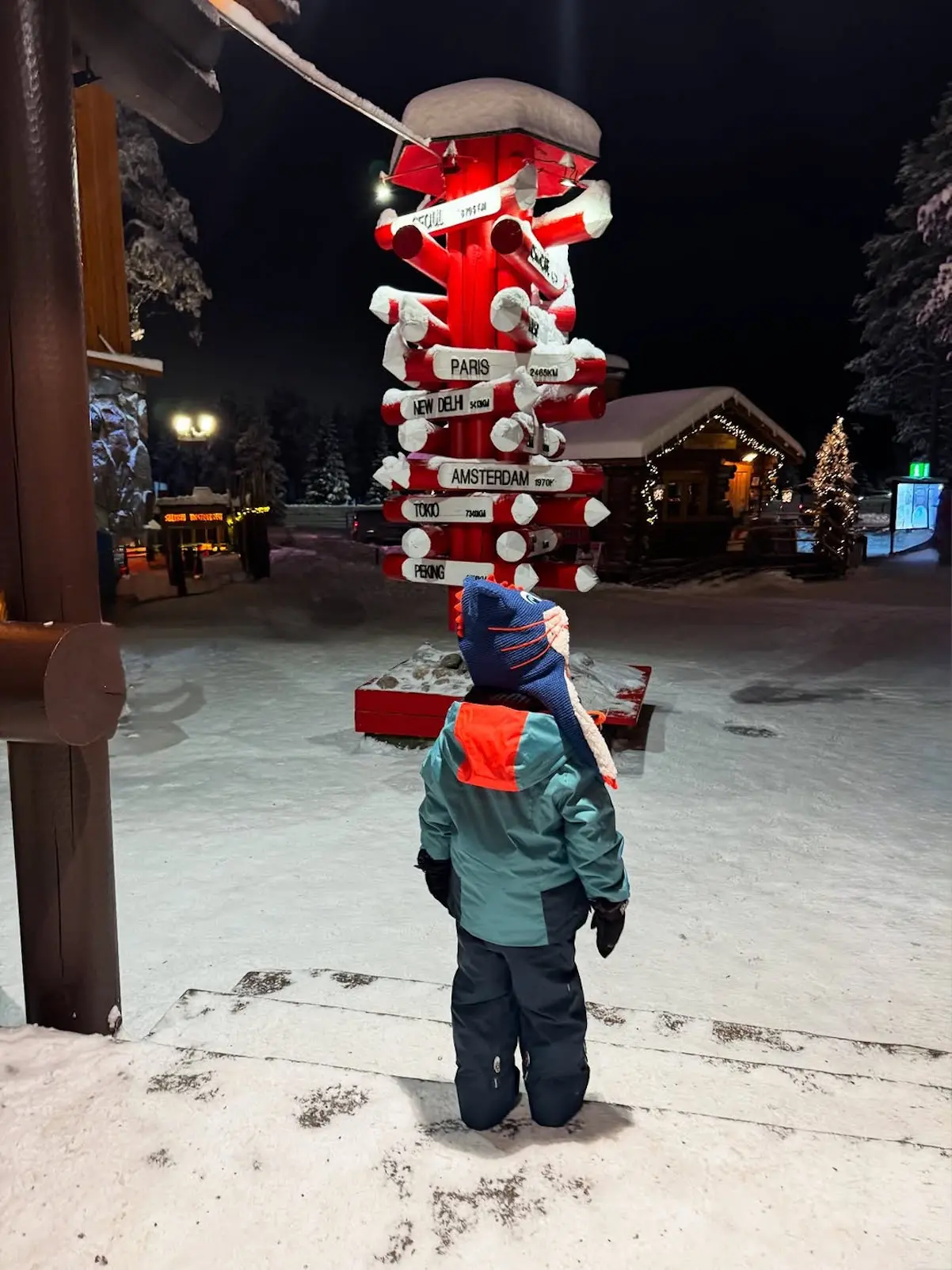 Roberto Leal y familia Viaje a Laponia