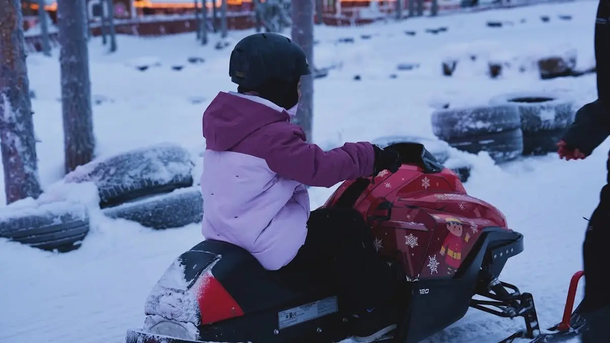 Roberto Leal y familia Viaje a Laponia