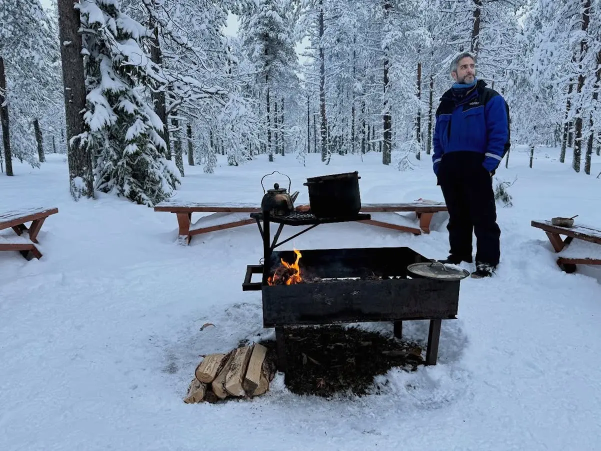 Roberto Leal y familia Viaje a Laponia