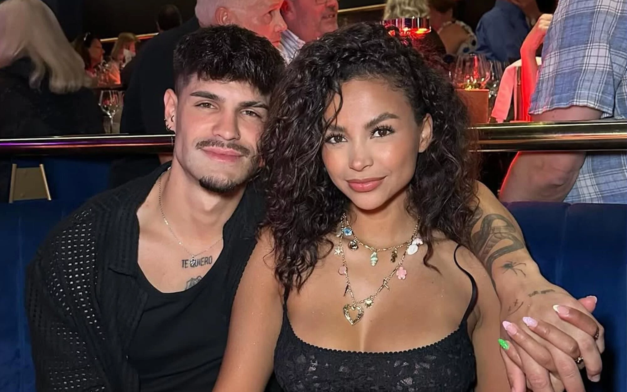 Mayeli Díaz y Álvaro Rubio