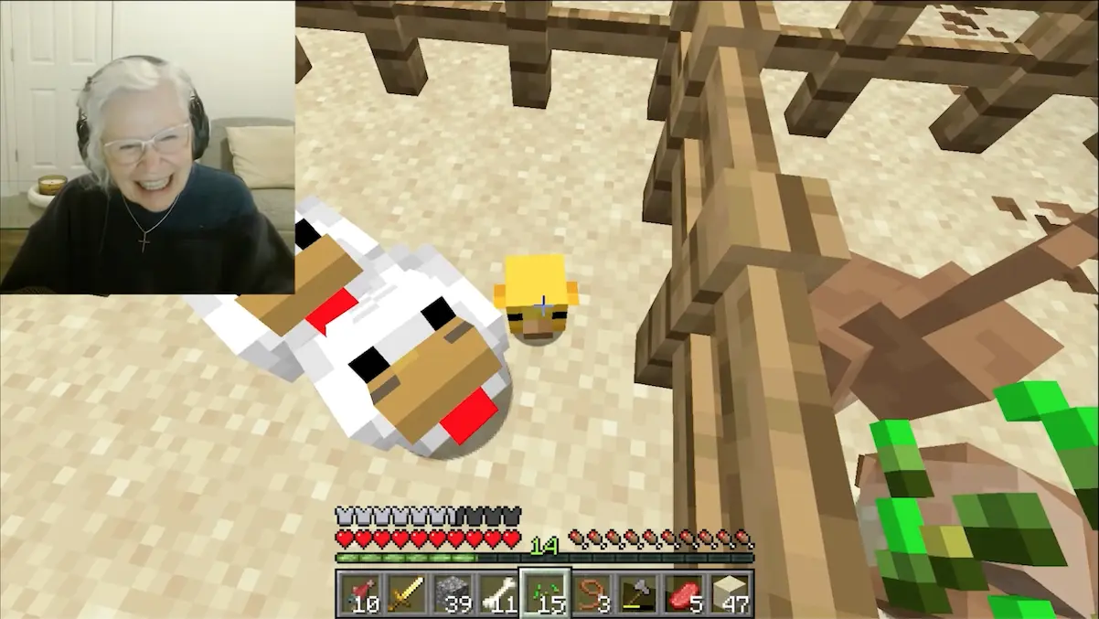 abuela gamer Sue Jacquot