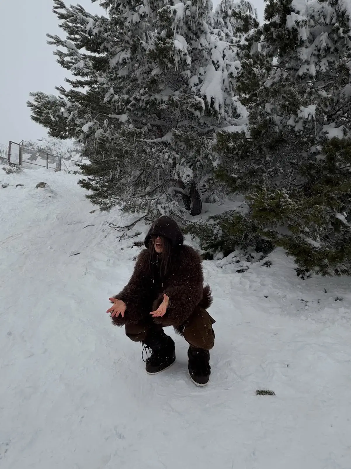 Violeta Mangriñan nieve