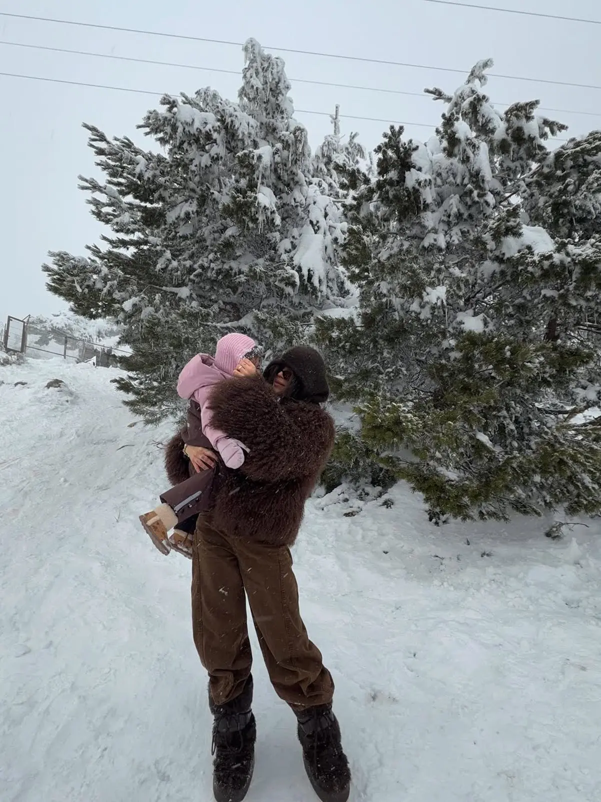 Violeta Mangriñan nieve