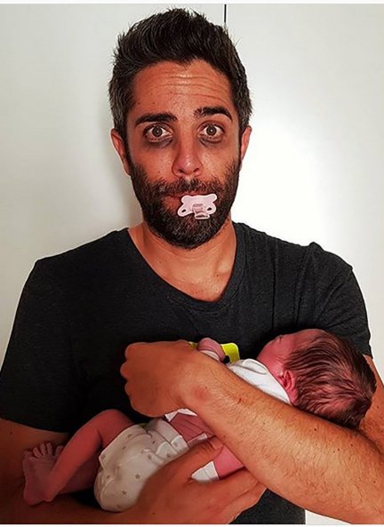 Roberto Leal primeras semanas padre
