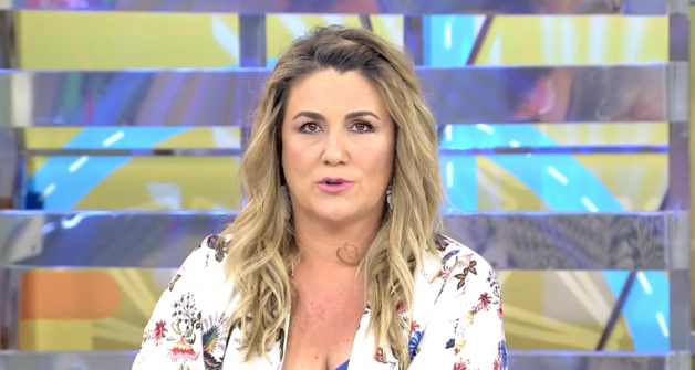 Carlota Corredera presentadora de hoy en Sálvame Diario